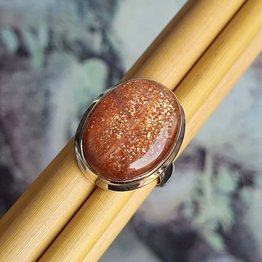 sunstone ring