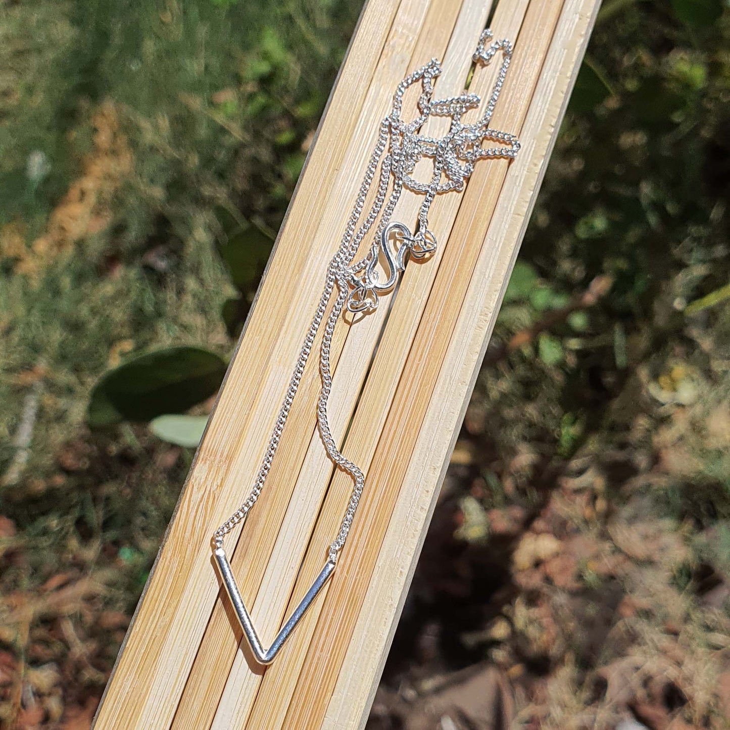 silver chain necklace