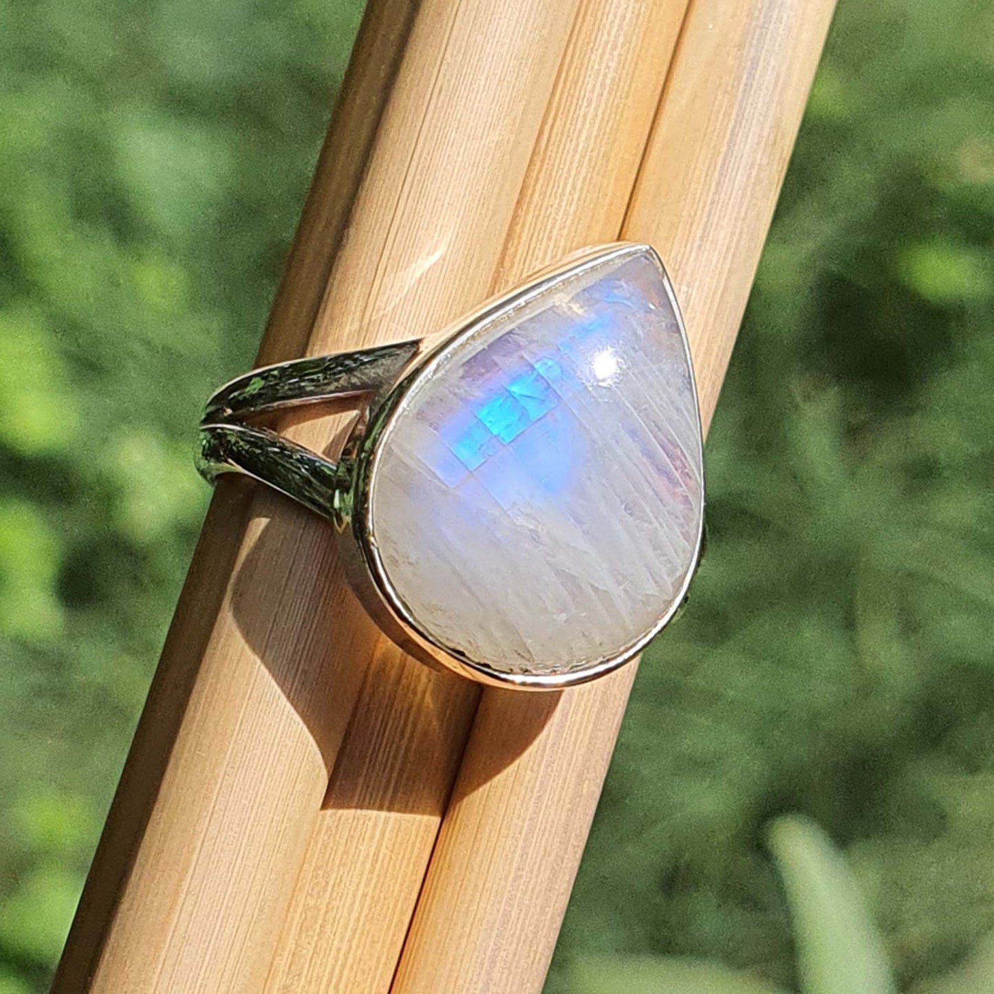 moonstone mens ring