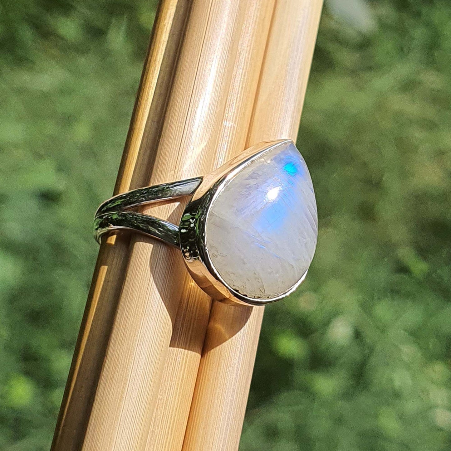 mens moonstone ring
