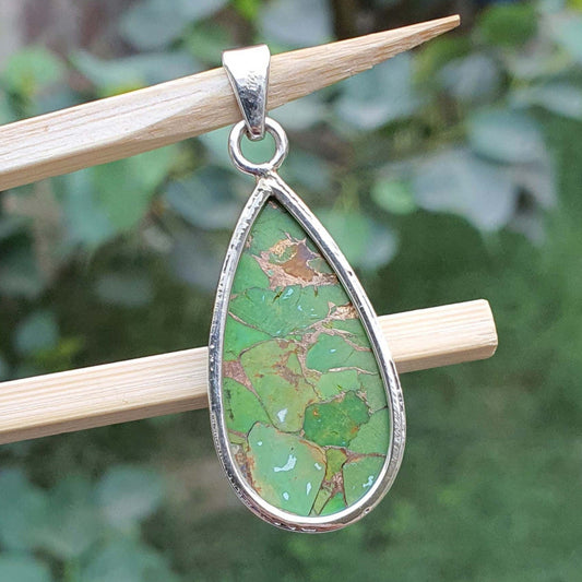 Large Silver Pendant for Necklace