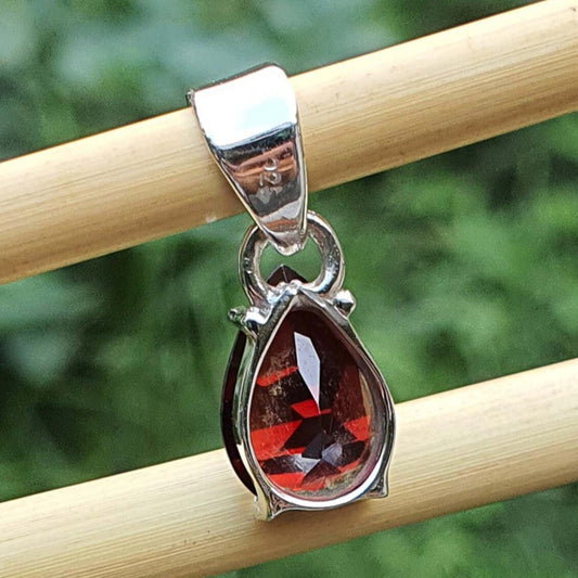 Natural Garnet Pendant