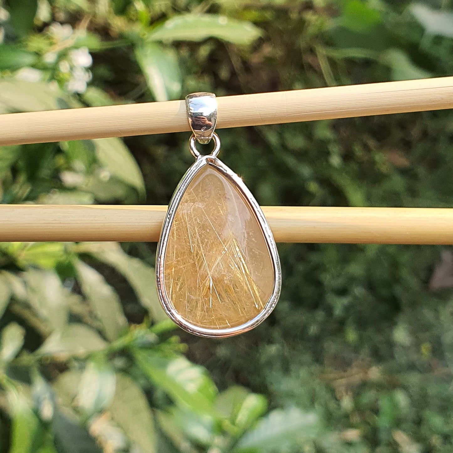 Handmade silver pendant