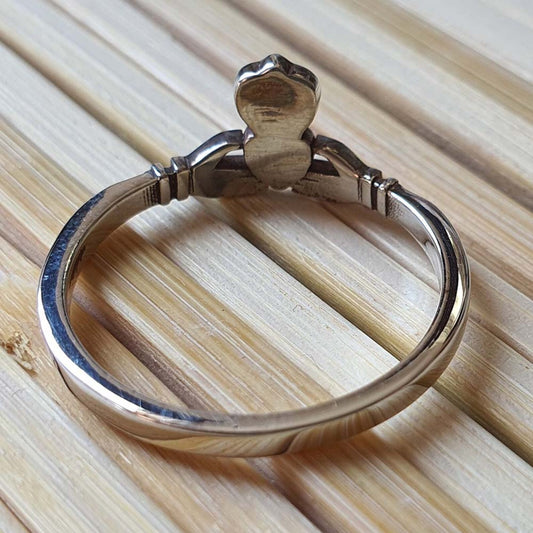 Claddagh Crown Ring