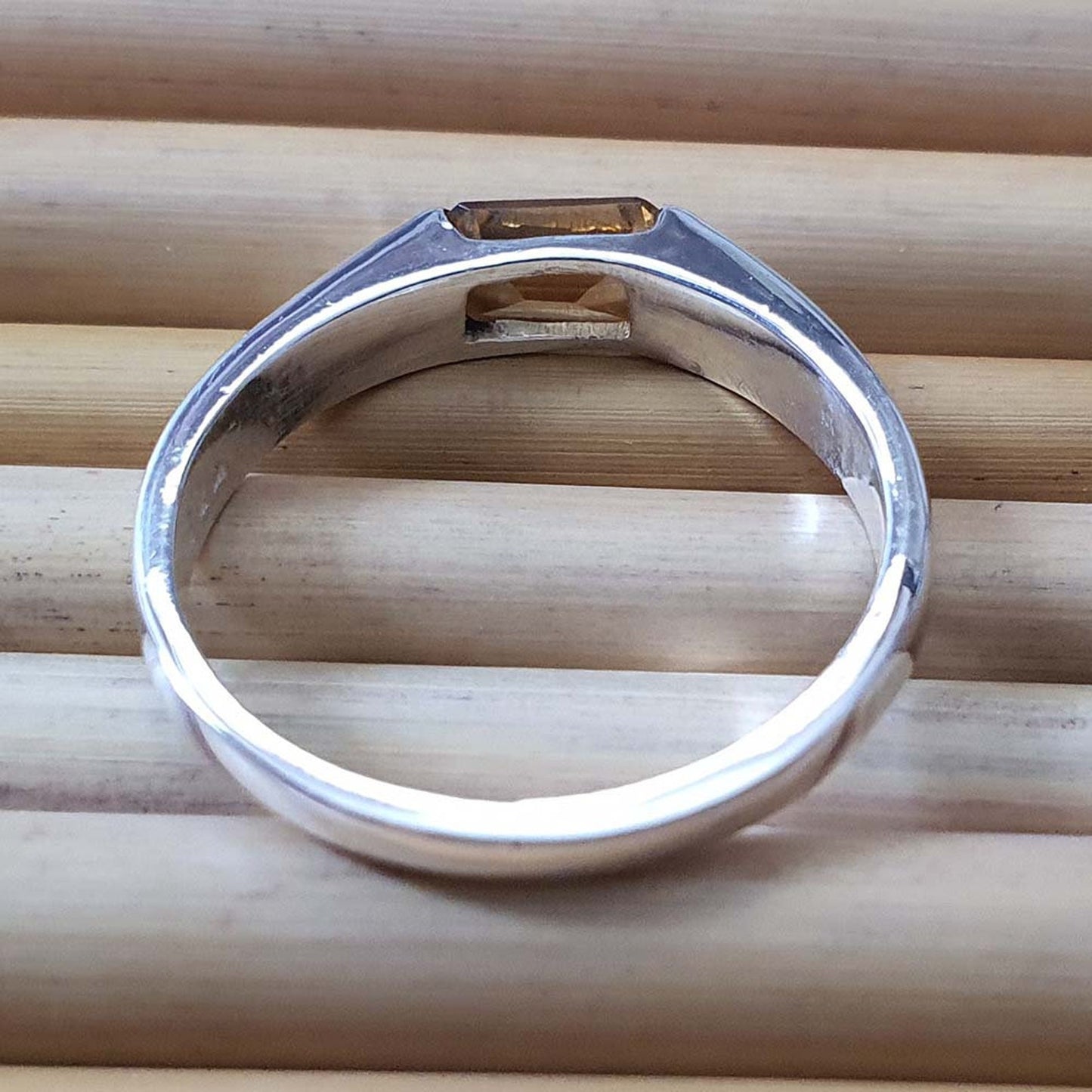 solid silver ring
