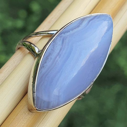 Agate Silver Ring