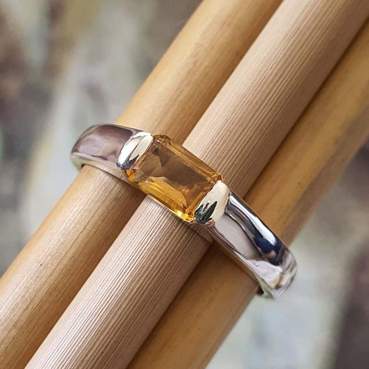 mens citrine ring