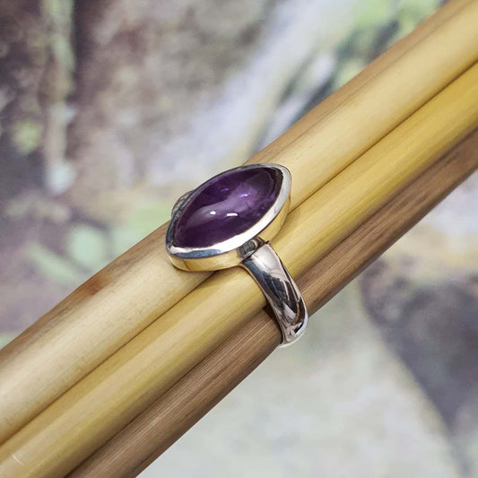 mens amethyst ring