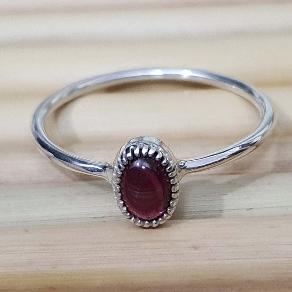 minimalist tourmaline ring