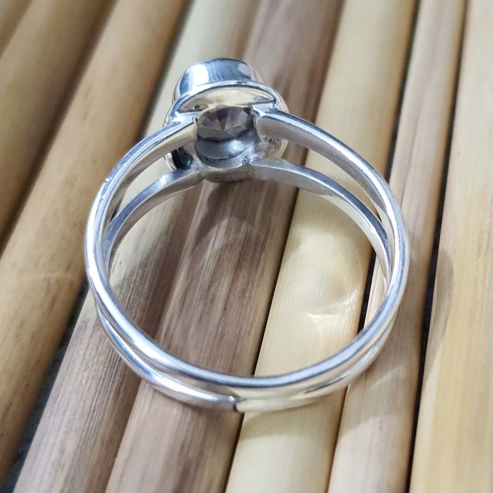 crystal doublet ring