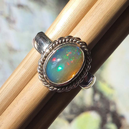 silver designer ring