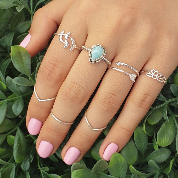 Sterling Silver Arrow Ring
