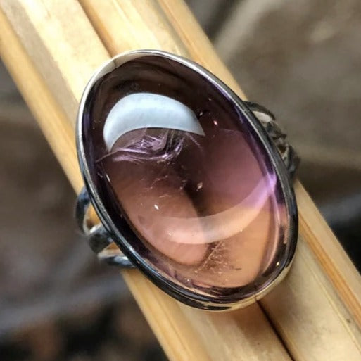 ametrine silver ring