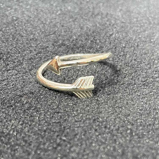 Thumb 925 Sterling Silver Arrow Ring Femmes Bijoux
