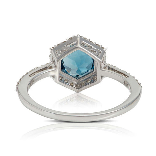 halo cz ring jewelry