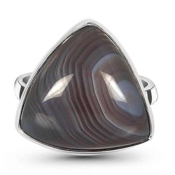 botswana agate ring