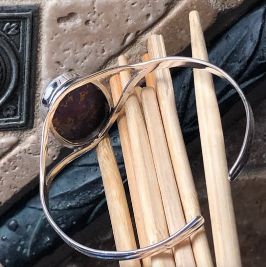 purple turquoise bangle bracelet