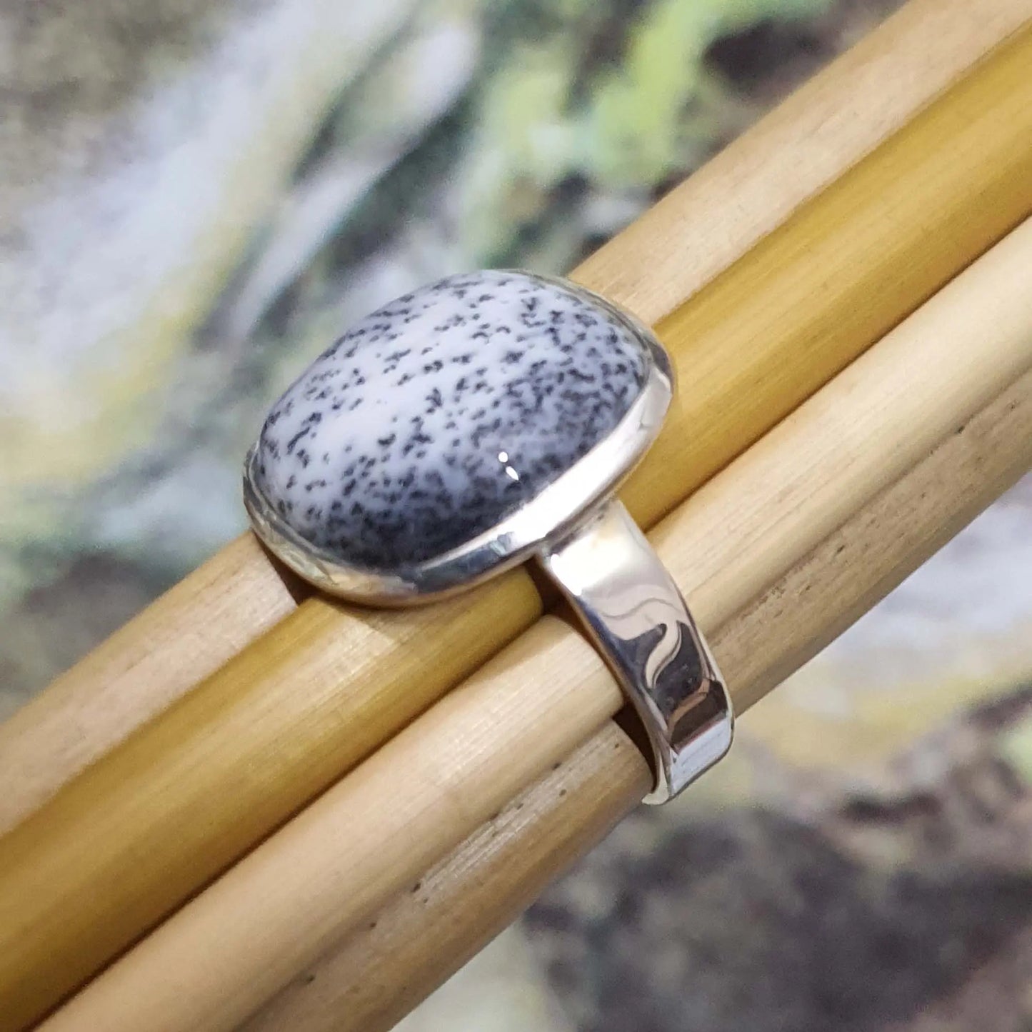 cushion opal ring