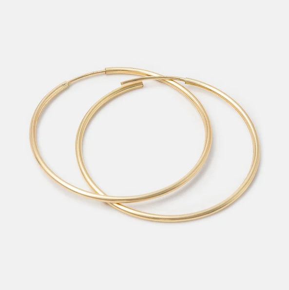 Gold Hoop Earrings