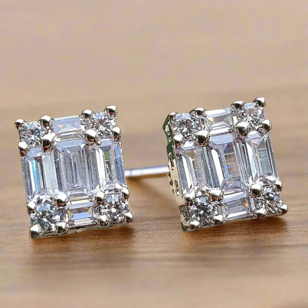 CZ Stud Earrings