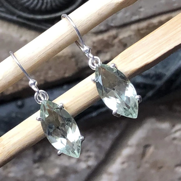 handmade amethyst earrings