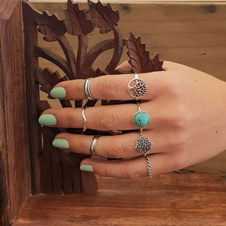 Flower of Life Ring