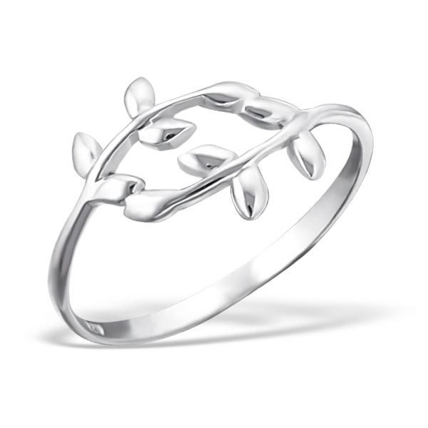 Olive Tree Branch Ring