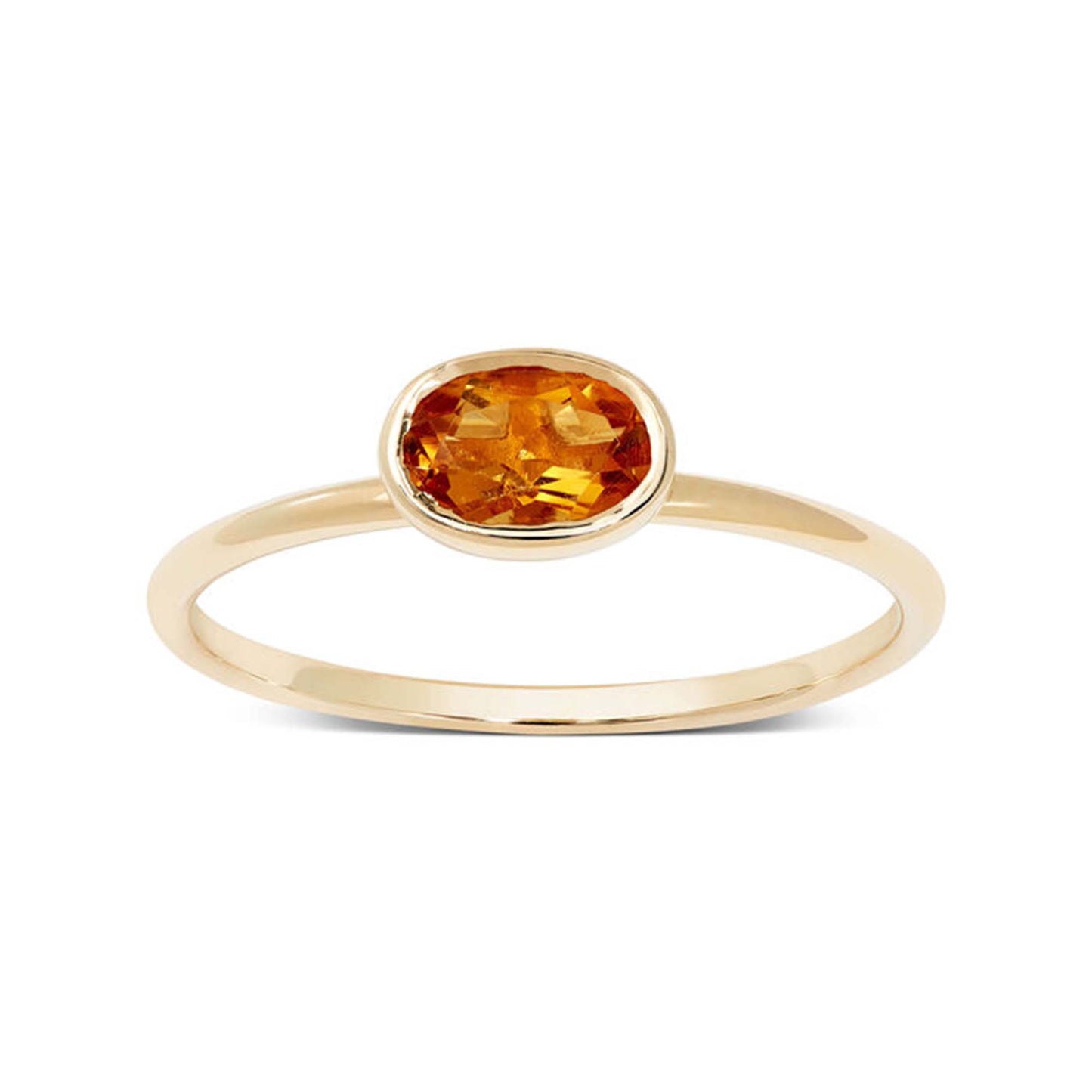 Stacking Citrine Ring