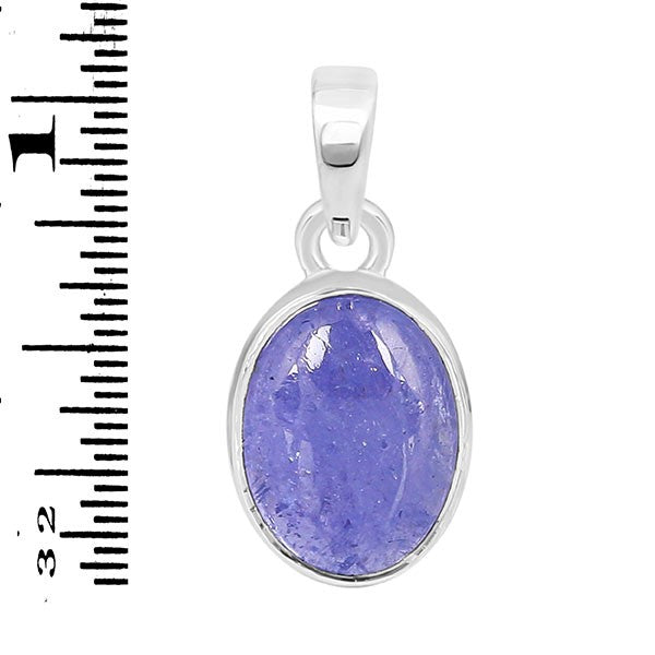 Tanzanite Silver Pendant