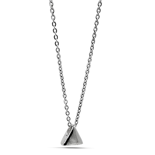 Silver Pendant Chain Necklace