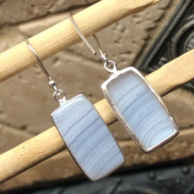 silver dangle earrings