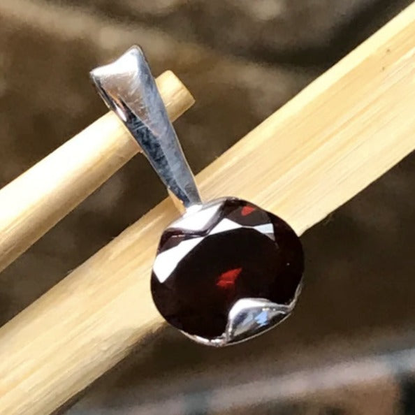 oval garnet pendant jewelry