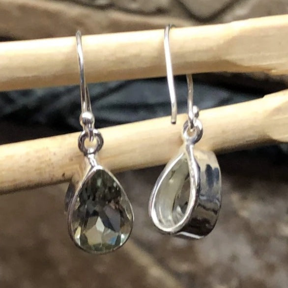 amethyst drop earrings