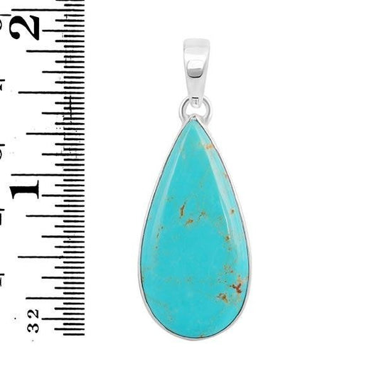turquoise gemstone charm