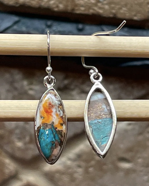 Marquise Oyster Copper Turquoise Jewelry
