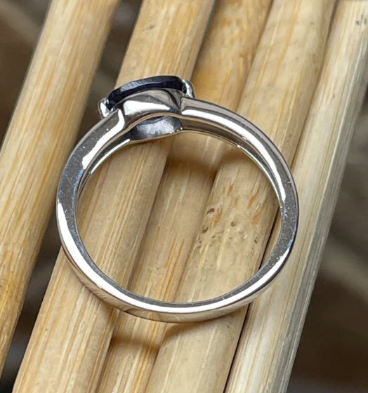 iolite gemstone ring