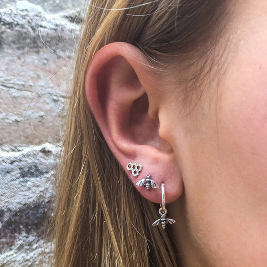 Cute Bee Stud Earrings