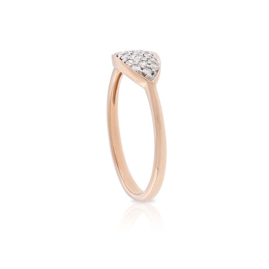 rose gold stacking ring