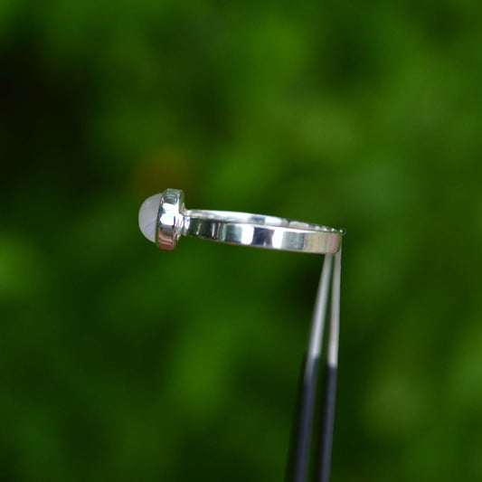 Sideview Moonstone Ring for Women