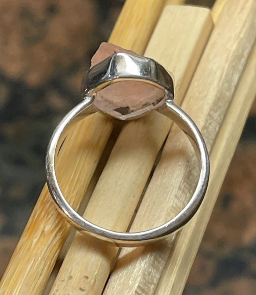 rose quartz ring