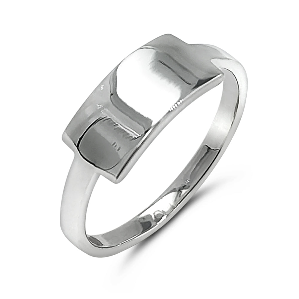 solid silver ring