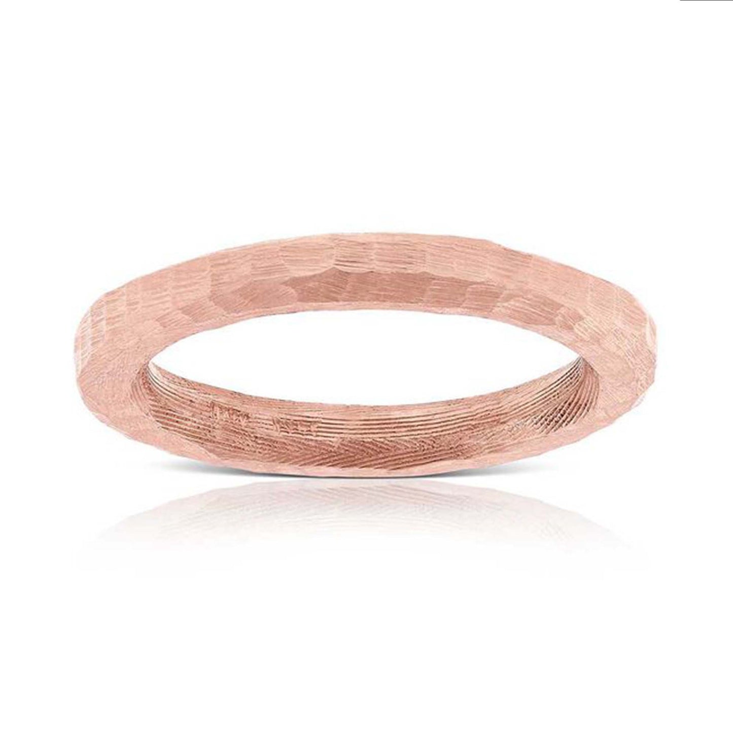 simple silver ring band
