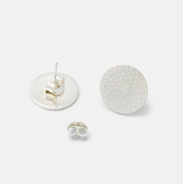 Silver Coin Earrings