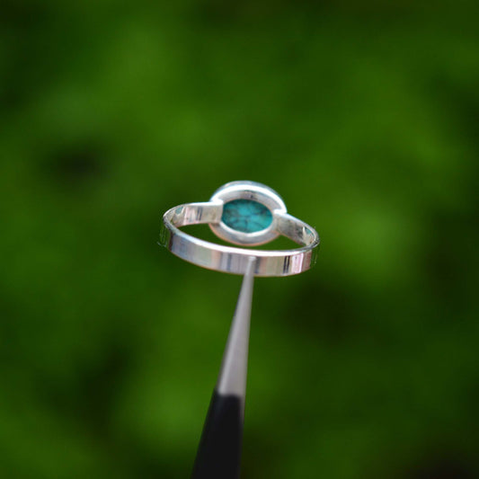 Tibetan Turquoise Sterling Silver Ring