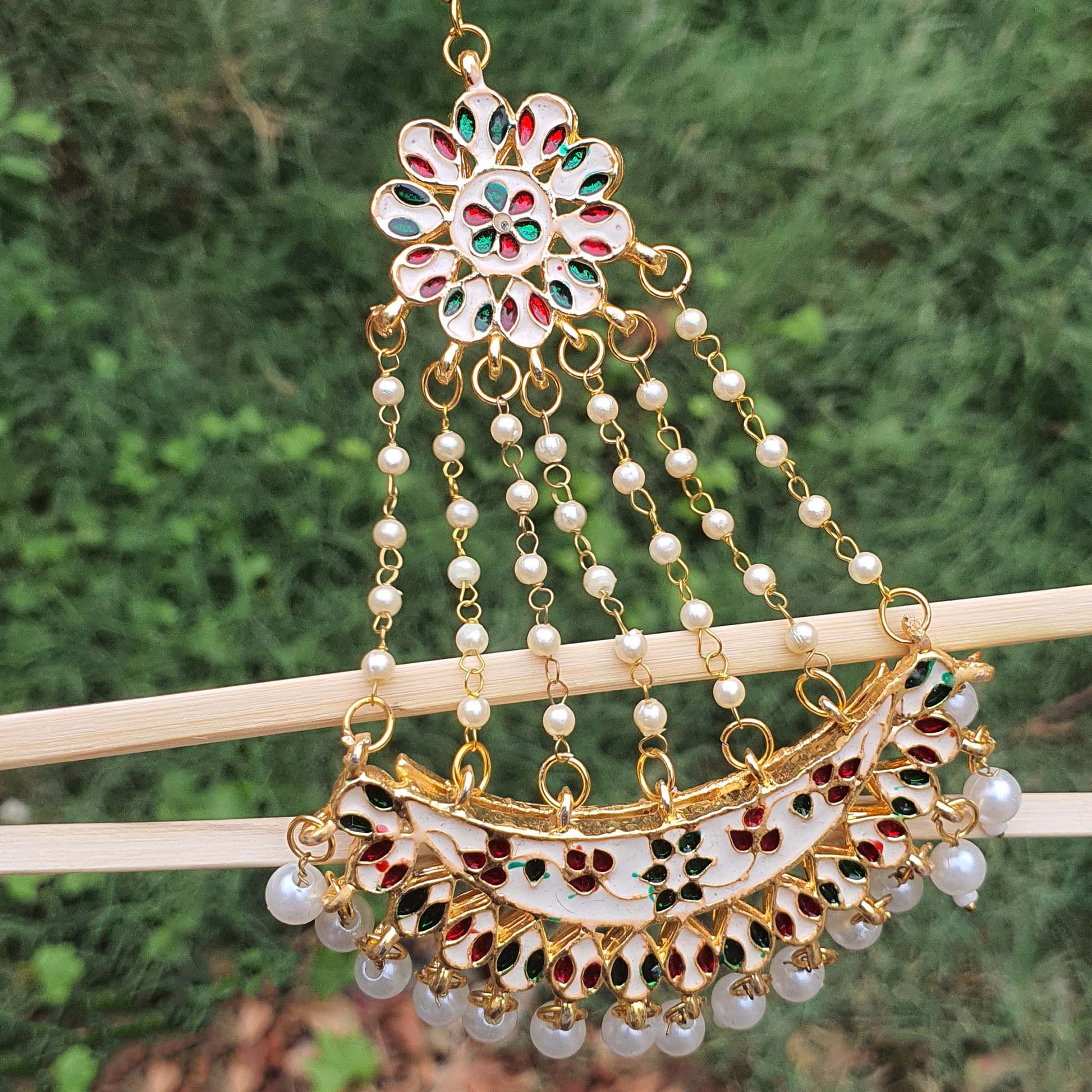 kundan headpiece 