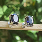 blue gemstone earrings