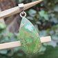 Green Copper Turquoise Pendant