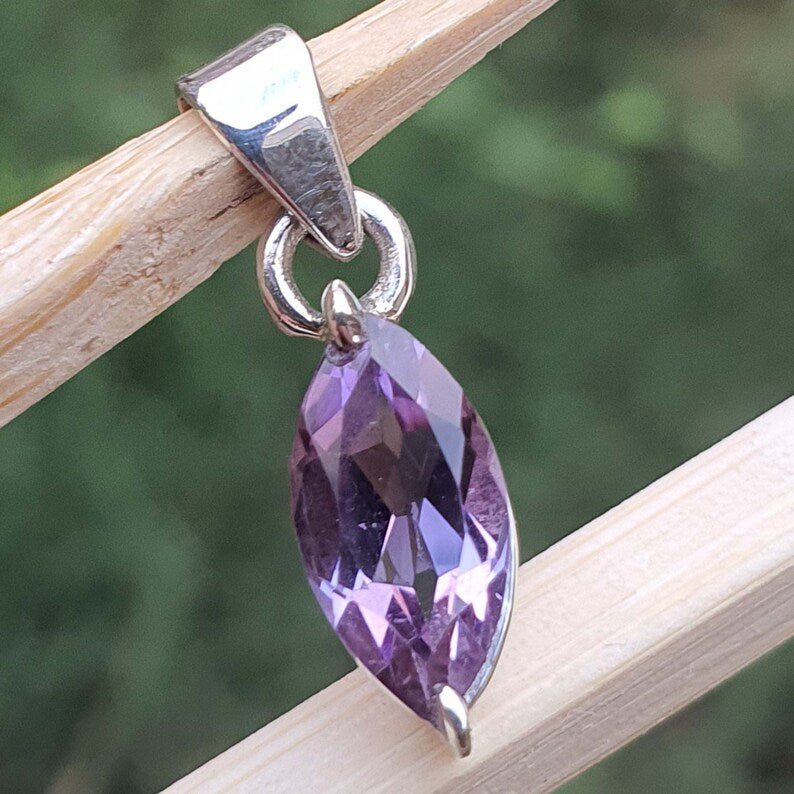 purple amethyst pendant