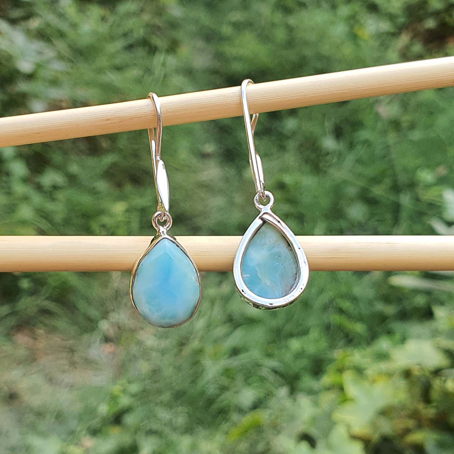 natural gemstone earrings