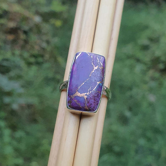 purple turquoise ring